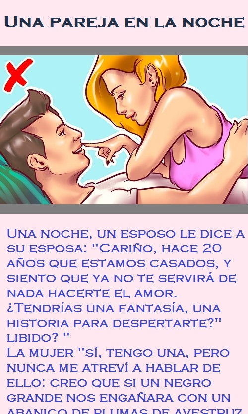 Una pareja en la noche