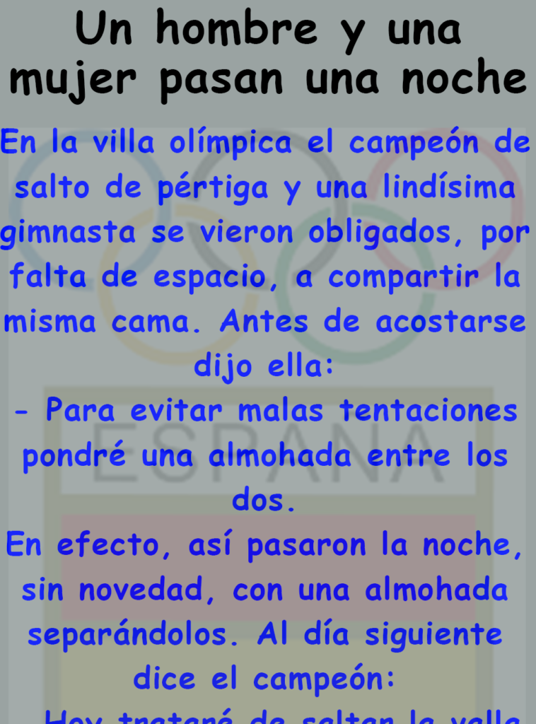 Un hombre y una mujer pasan una noche