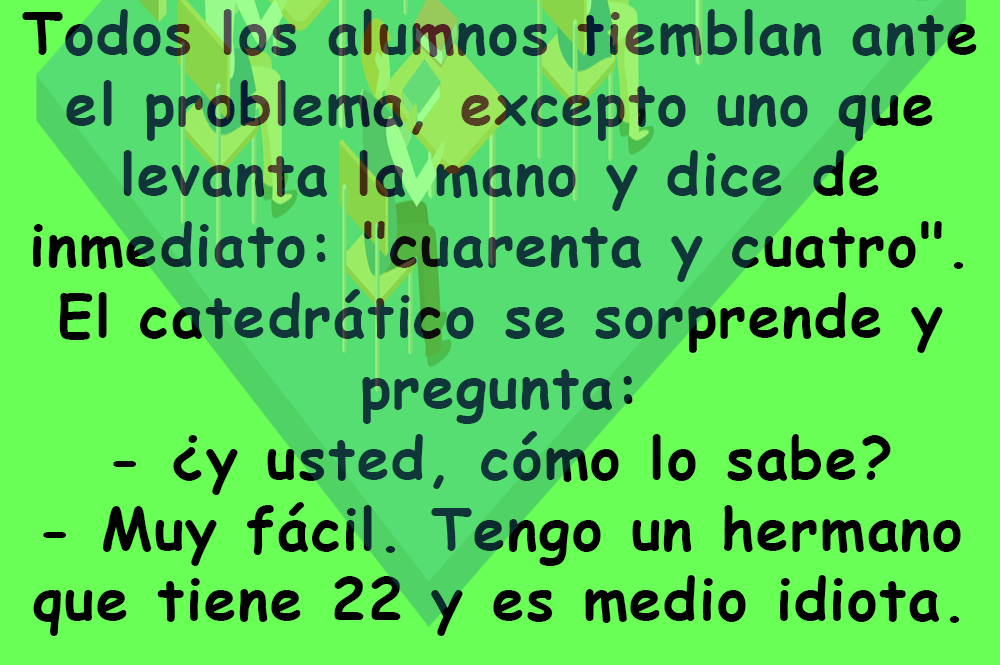 Un nuevo profesor llega a la universidad