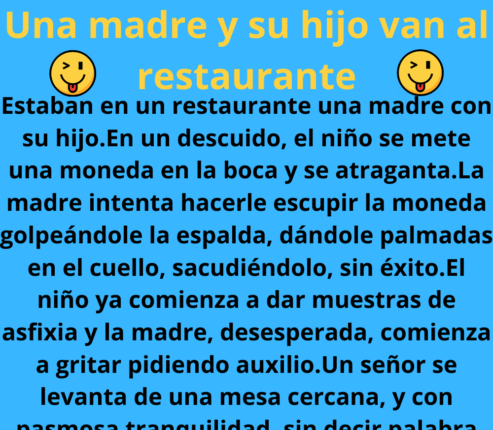 Una madre y su hijo van al restaurante