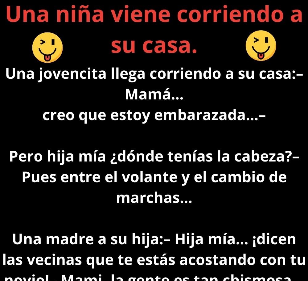 Una niña viene corriendo a su casa.