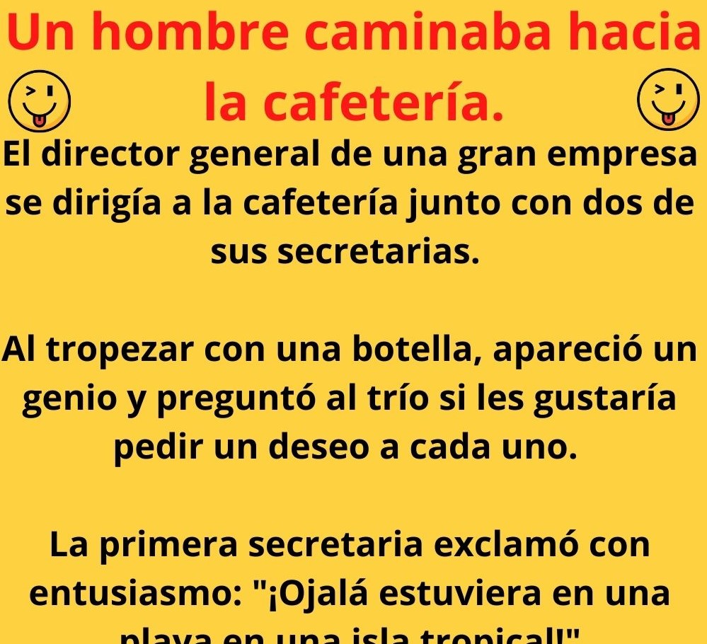 Un hombre caminaba hacia la cafetería.