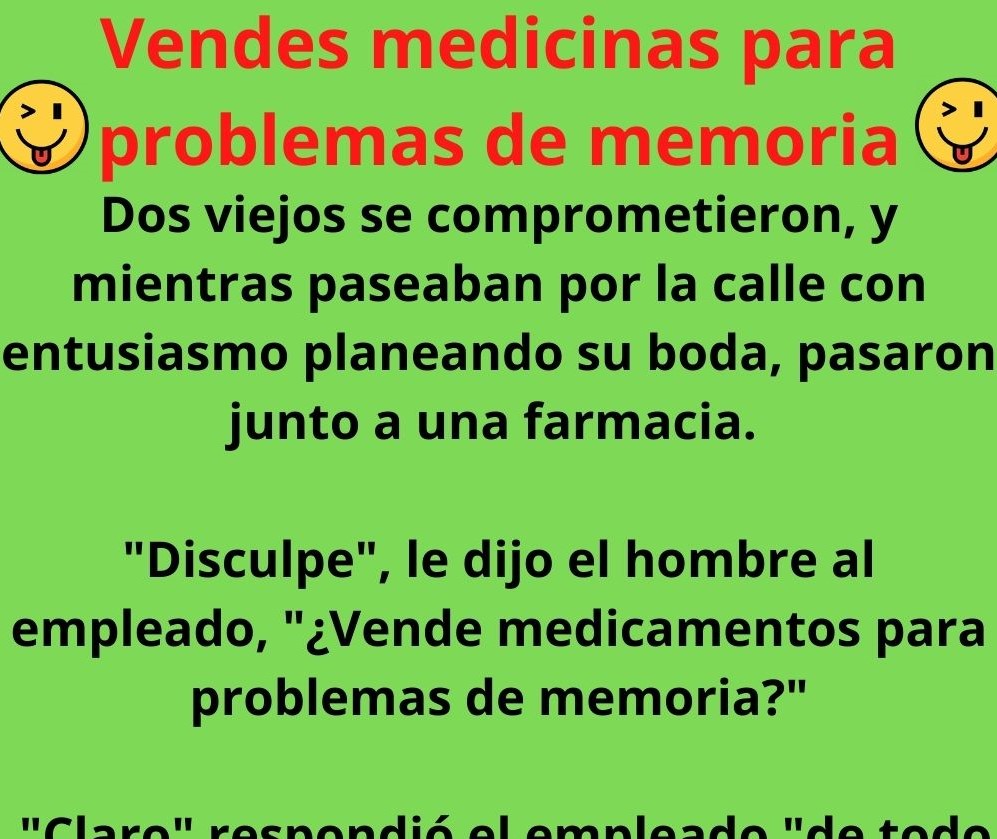 Vendes medicinas para problemas de memoria