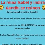 La reina Isabel y Indira Gandhi se reúnen