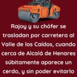 Rajoy y su chófer se trasladan por carretera