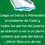 Llega un barco a Maracaibo procedente de Cuba