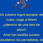 Un cubano logró escapar de Cuba