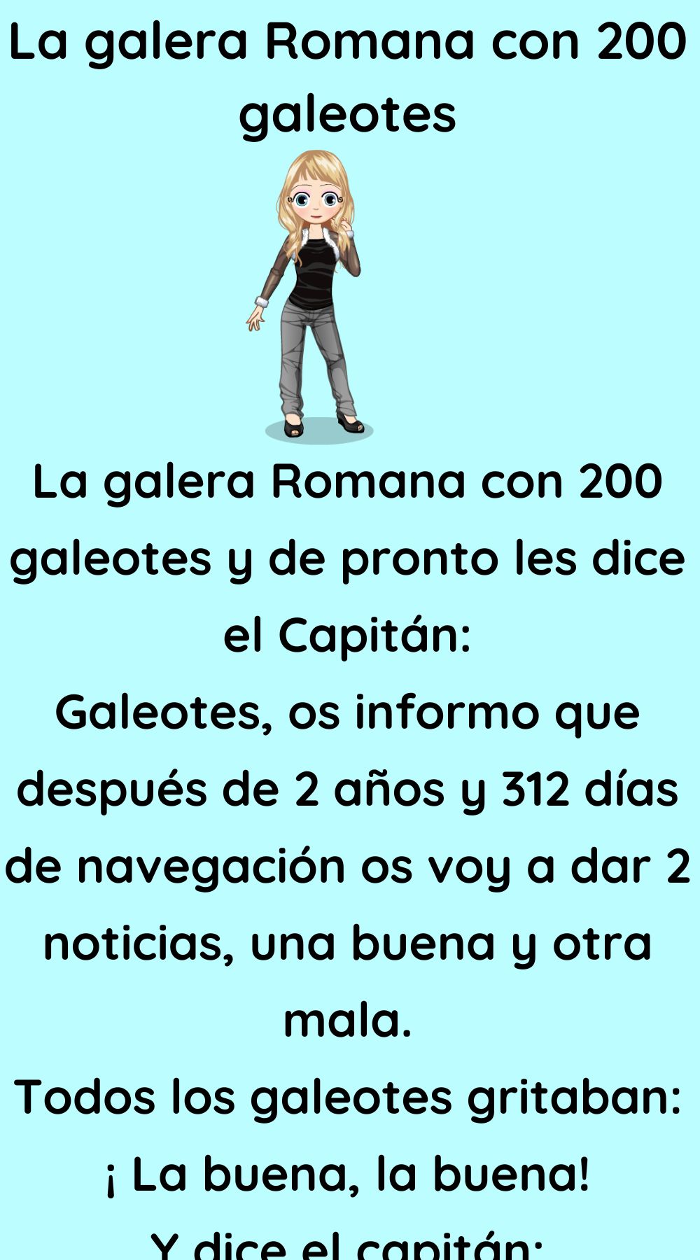 La galera Romana con 200 galeotes