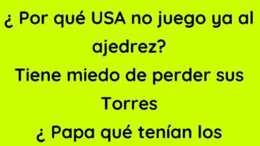 Por qué USA no juego ya al ajedrez