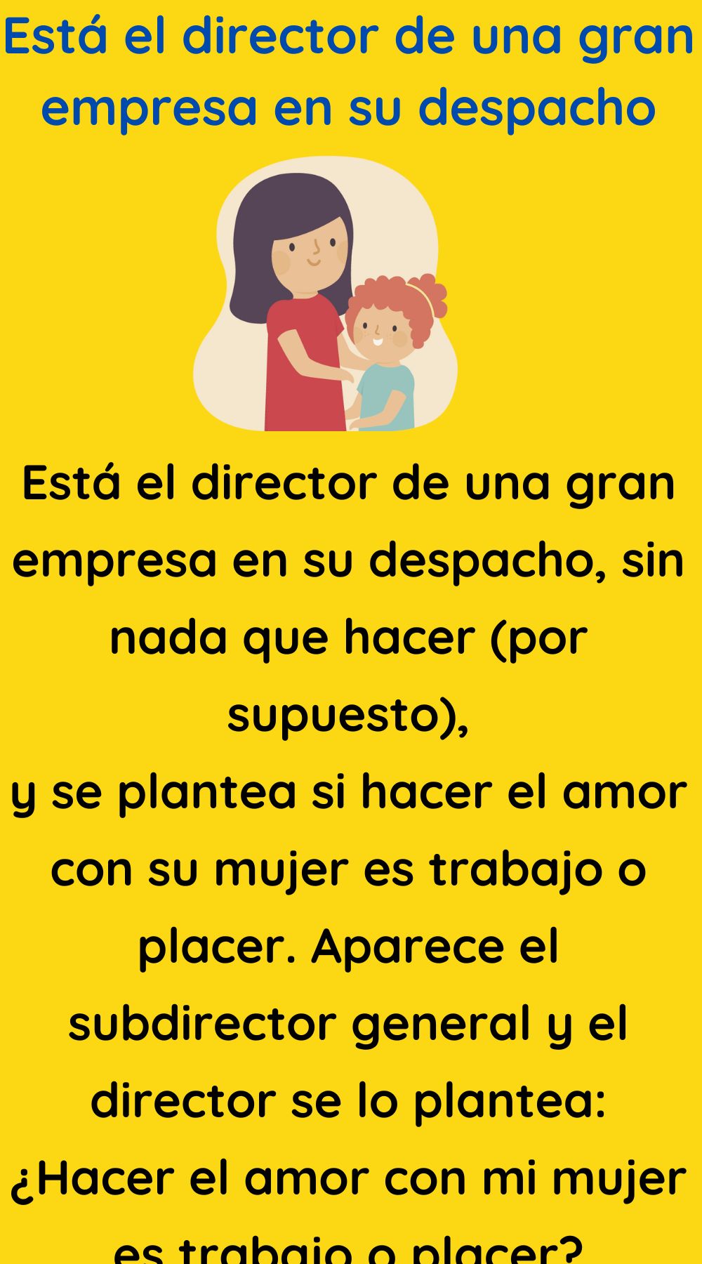 Está el director de una gran empresa en su despacho