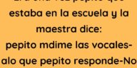 Era una vez pepito que estaba en la escuela