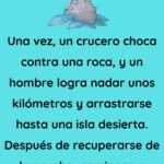Una vez un crucero chocó contra una roca