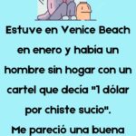 Un hombre sin hogar con un cartel