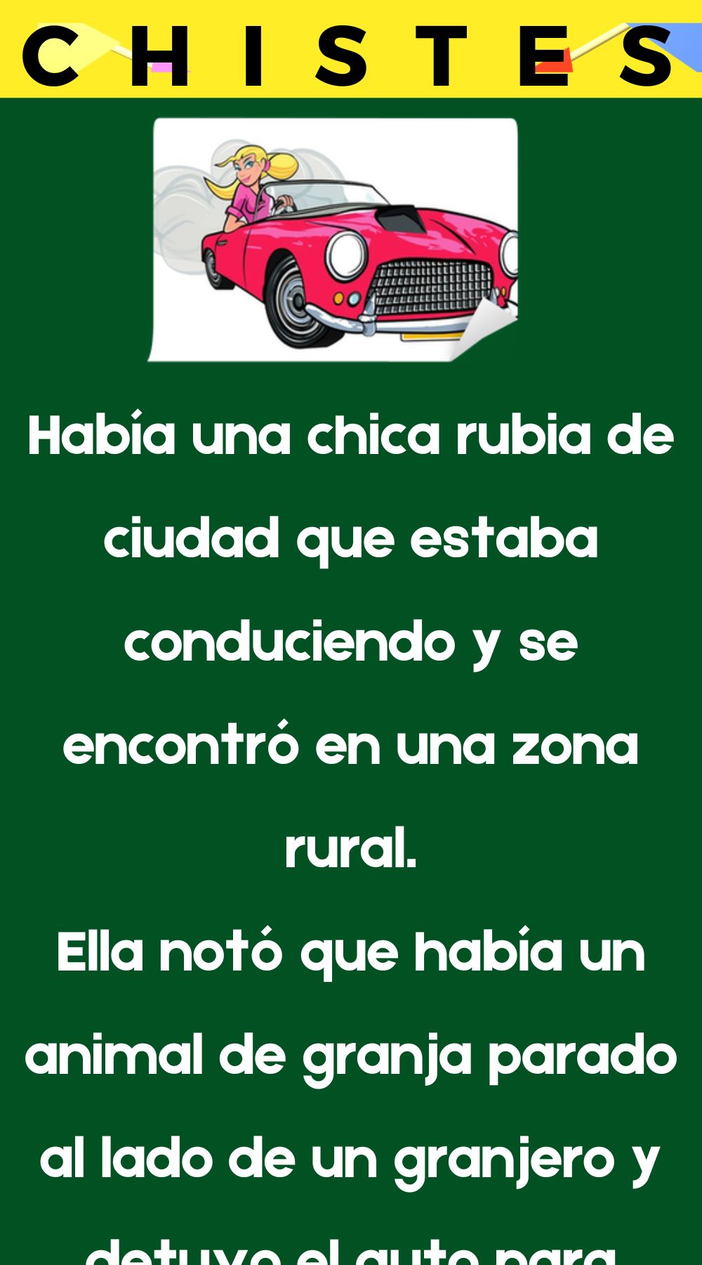 Esta chica rubia de ciudad que estaba conduciendo